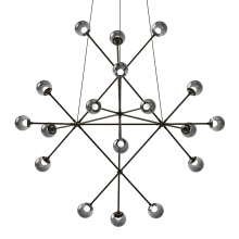 Proton 18 Light 40" Wide LED Chandelier