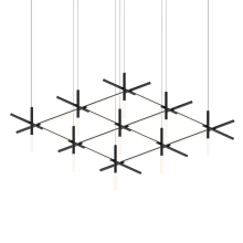Labyrinth 75" Wide LED Abstract Chandelier