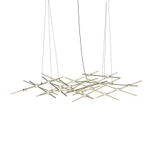 Constellation® 25 Light 55" Wide LED Abstract Chandelier