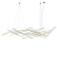 Constellation® 44 Light 93" Wide LED Abstract Chandelier