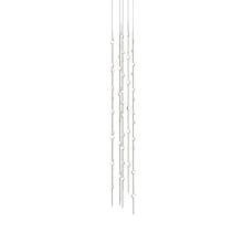 Constellation® 55 Light 12" Wide LED Abstract Multi Light Pendant with White Acrylic Shades