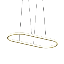 Luna 2 Light 34" Wide LED Suspension Pendant