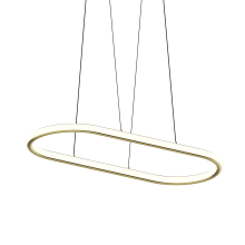 Luna 2 Light 34" Wide LED Suspension Pendant