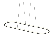 Luna 2 Light 62" Wide LED Suspension Pendant