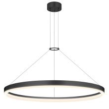 Corona 32" LED Pendant with Frosted Shade