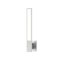Planes Single Light 2-1/2" Wide Integrated LED Bathroom Sconce with an Optical Acrylic Shade - ADA Compliant