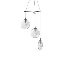 Cantina 3 Light 33" Wide Full Sized Pendant