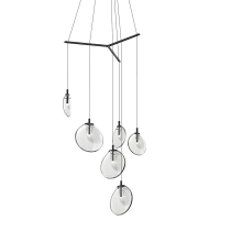 Cantina 6 Light 42" Wide Full Sized Pendant