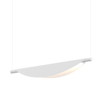 Tela 40" Wide LED Suspension Linear Pendant