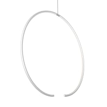 Torc 25" Wide LED Abstract Pendant