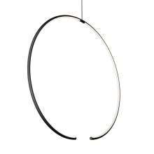 Torc 25" Wide LED Abstract Pendant