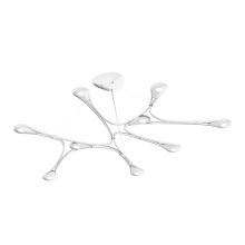 Abstraction 9 Light 40" Wide LED Abstract Pendant