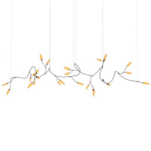 Vines 160" Wide Linear Chandelier