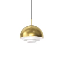 Modern Tiers 12" Wide LED Suspension Pendant