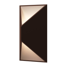 Prisma 11" Tall Integrated LED Outdoor Wall Sconce - ADA Compliant