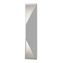 Prisma 18" Tall Integrated LED Outdoor Wall Sconce - ADA Compliant