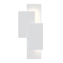 Offset Panels 20-3/4" Tall Integrated LED Outdoor Wall Sconce with Aluminum Shade - ADA Compliant