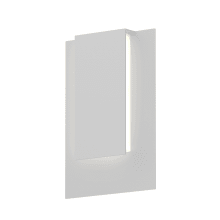 Reveal Single Light 11-3/4" High Integrated LED Outdoor Wall Sconce with White Diffuser - ADA Compliant