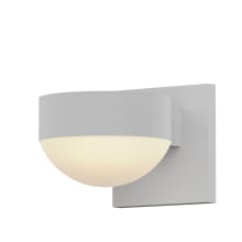 REALS Single Light 3-1/4" High Integrated LED Outdoor Wall Sconce with Frosted Lens