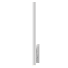 Flue 2 Light 40" Tall LED Outdoor Wall Sconce
