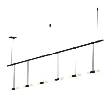 Suspenders LED 2-Bar In-Line Linear Pendant