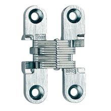 Pair of 1-11/16" High Invisible Hinges for Light Duty