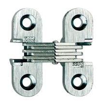Pair of 1-1/2" High Invisible Hinges for Light Duty