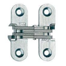 Pair of 1-3/4 " High Invisible Hinges for Light Duty