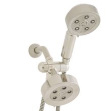Neo 2.5 GPM Combination Multi Function Shower Head and Hand Shower with Adjustable Bracket