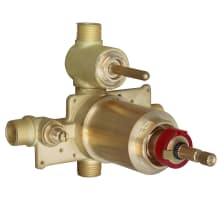 Sentinel Pro 1/2 Inch Pressure Balance and Thermostatic Diverter Valve with Integral Stops