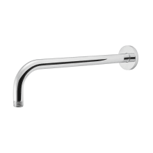 Versatile 12-3/8" Wall Mounted Shower Arm and Flange
