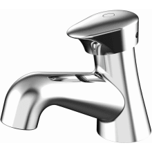 Easy-Push 0.5 GPM Deck Mounted Single Handle Metering Faucet with Push Handle Activation