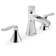 Caspian 1.2 GPM Widespread Bathroom Faucet and Free Metal Pop-Up Drain Assembly