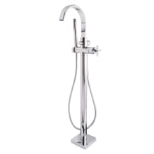 Lura Roman Tub with Built-In Diverter - Includes Hand Shower