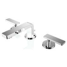 Vector 1.2 GPM Widespread Bathroom Faucet with Pop-Up Drain Assembly