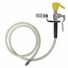 Wall Mounted Drench Hose with Self-Closing Valve and 72" Hose