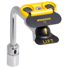 Eyesaver 2.0 GPM Deck Mounted Single Handle Eye Wash Faucet with Lift Handle Activation