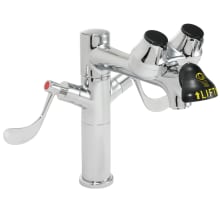 Eyesaver Single Post Laboratory Faucet - Wrist Blade Lever Handles