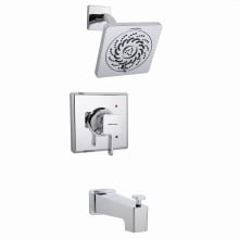 Kubos Tub and Shower Trim Package with 1.75 GPM Multi Function Shower Head