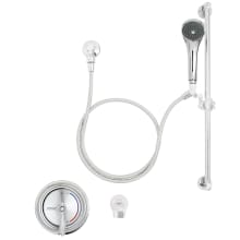 Sentinel Mark II 2.5 GPM Pressure Balanced Valve with Metal Lever Handle, Tub Spout, Personal Hand Shower, 69" Hose and 30" Slide Bar