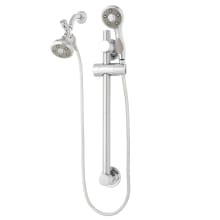 Napa 2 GPM Multi Function Shower Head with Handshower, Slide Bar, and Hose
