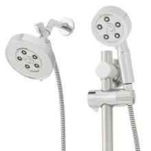 Neo 2 GPM Multi Function Shower Head with Handshower, Slide Bar, and Hose