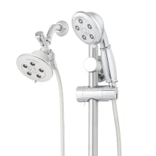 Chelsea 2.5 GPM Combination Multi Function Anystream Shower Head and Personal Hand Shower with Slide Bar