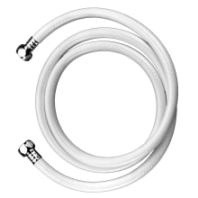69" Reinforced Vinyl Shower Hose with 1/2" Connectors