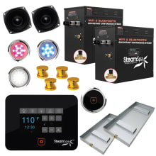 Black Series Wifi and Bluetooth 24kW QuickStart Steam Bath Generator Package