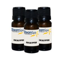 Eucalyptus Aromatherapy Essential Oil for Steam Shower System - Value Pack of 3