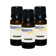Lavender Aromatherapy Essential Oil for Steam Shower System - Value Pack of 3