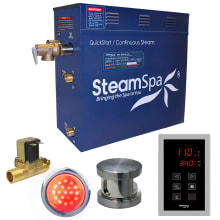 Indulgence 4.5 KW QuickStart Steam Bath Generator Package with Built-in Auto Drain