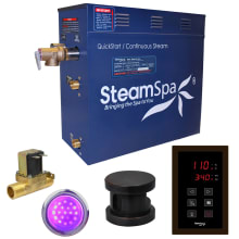 Indulgence 7.5 KW QuickStart Steam Bath Generator Package with Built-in Auto Drain