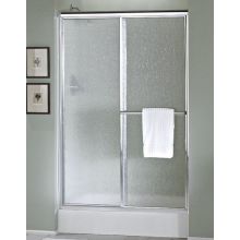 Deluxe 65-1/2" High x 48" Wide Sliding Framed Shower Door with Clear, Frosted, or Pattern Glass